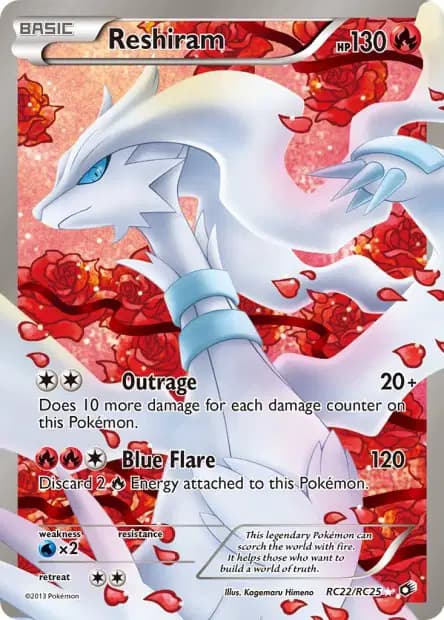 Reshiram — Legendary Treasures