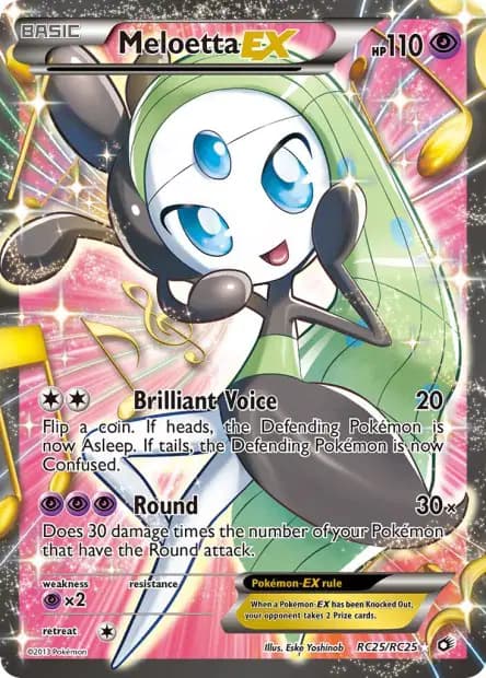 Meloetta — Legendary Treasures