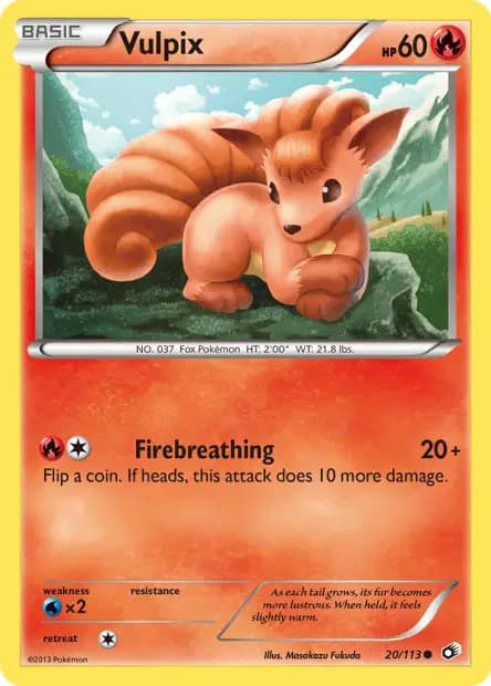 Vulpix — Legendary Treasures