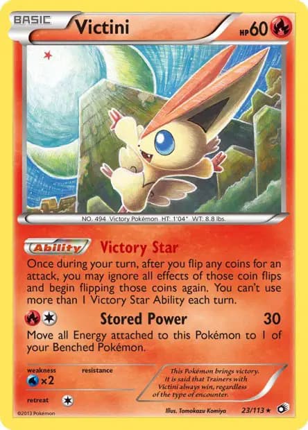 Victini — Legendary Treasures