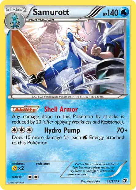 Samurott — Legendary Treasures