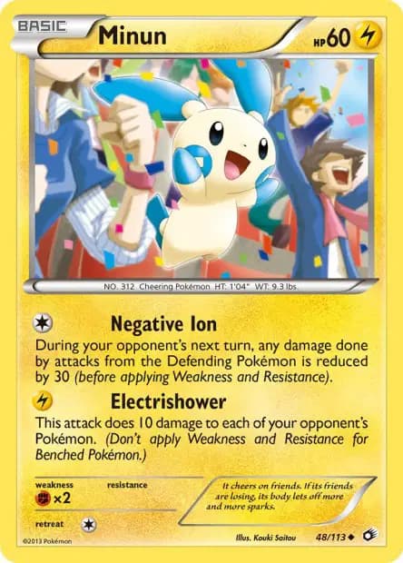 Minun — Legendary Treasures