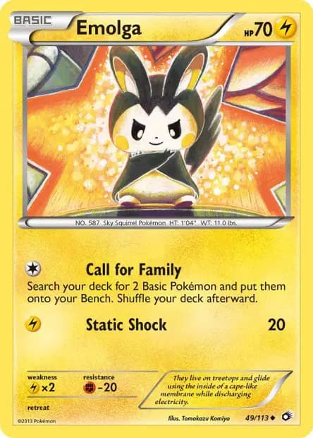 Emolga — Legendary Treasures