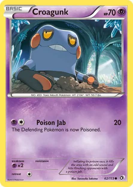 Croagunk — Legendary Treasures