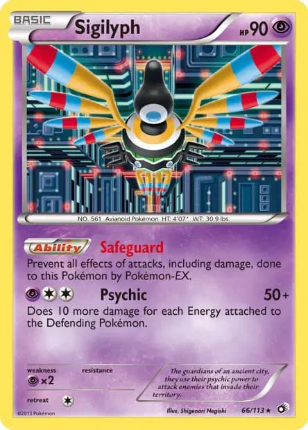 Sigilyph — Legendary Treasures