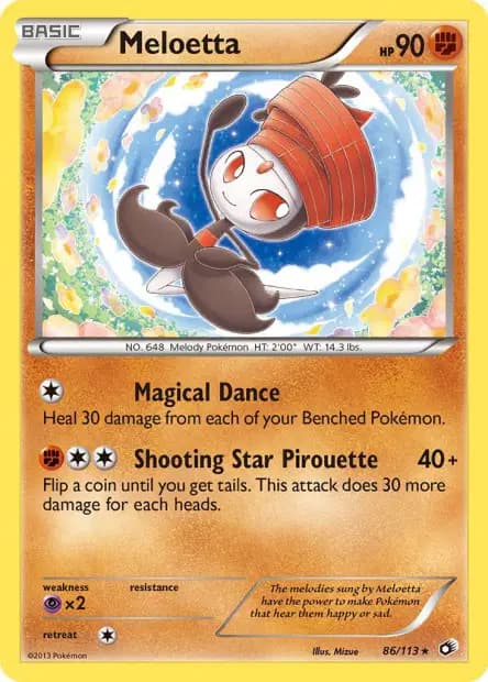 Meloetta — Legendary Treasures