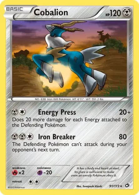 Cobalion — Legendary Treasures
