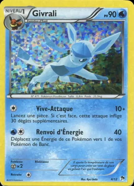Glaceon — McDonald's Promo 2013