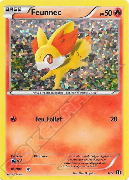 Fennekin — McDonald's Promo 2016