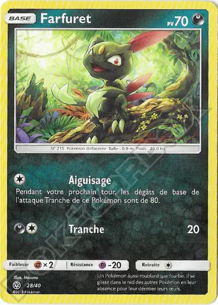 Sneasel — McDonald's Promo 2018