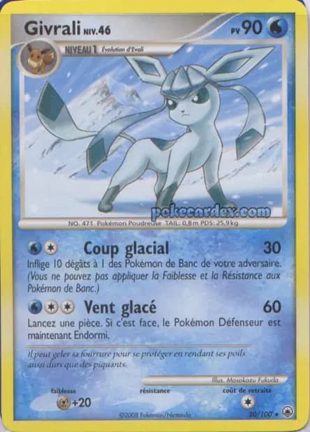 Glaceon — Majestic Dawn