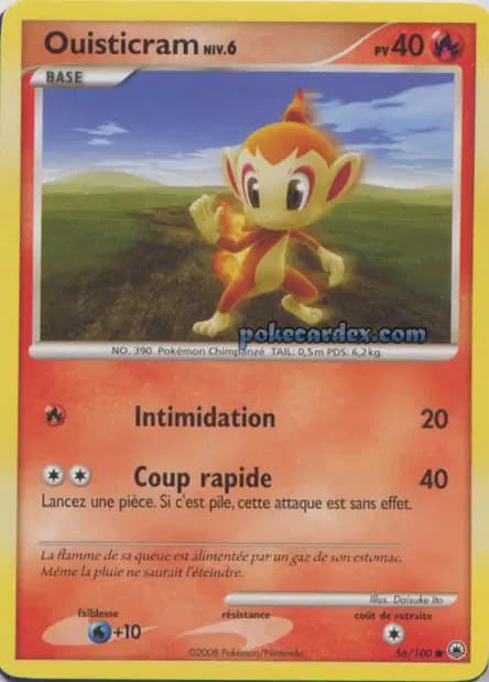 Chimchar — Majestic Dawn