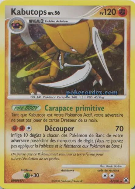 Kabutops — Majestic Dawn