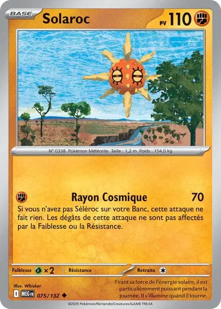 Solrock — Mega Evolution