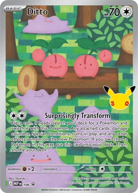 Ditto — Promos Mega Evolution