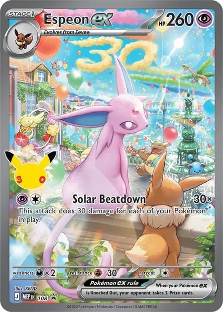 Espeon — Promos Mega Evolution