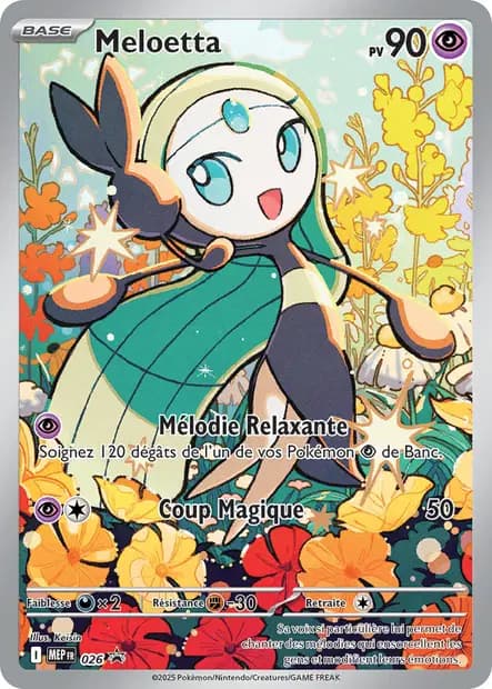 Meloetta — Mega Evolution Promos