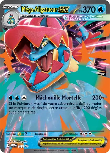 Feraligatr — Mega Evolution Promos