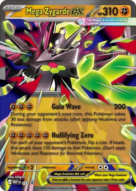 Zygarde — Mega Evolution Promos