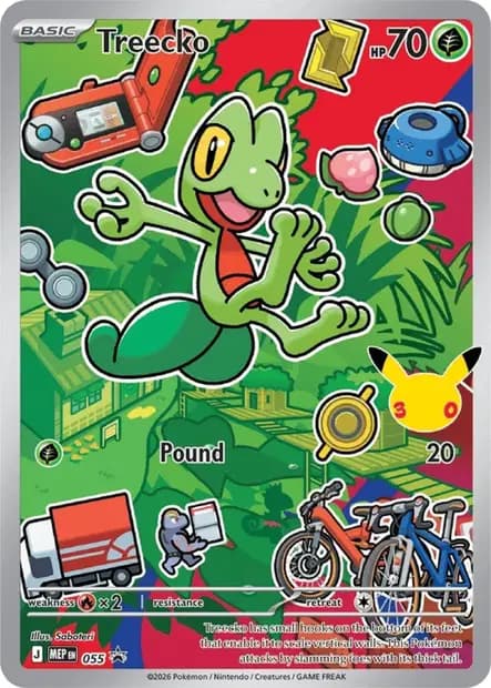 Treecko — Promos Mega Evolution
