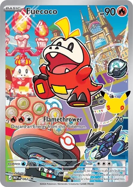 Fuecoco — Promos Mega Evolution