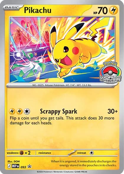Pikachu — Promos Mega Evolution