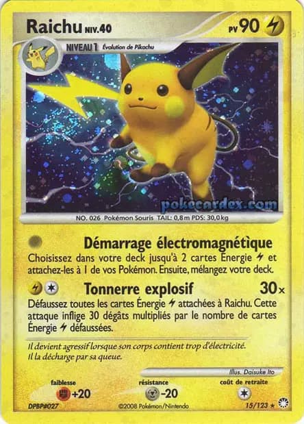 Raichu — Mysterious Treasures