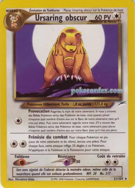 Ursaring — Neo Destiny