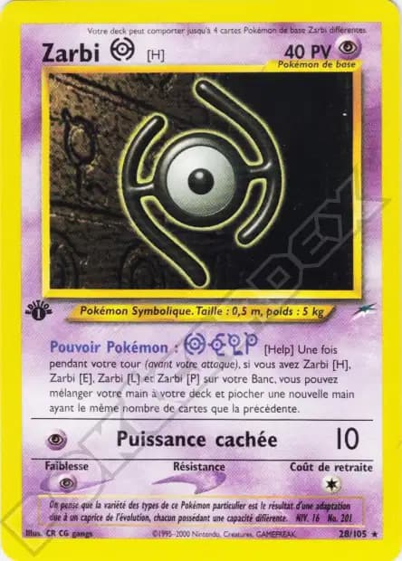 Unown — Neo Destiny