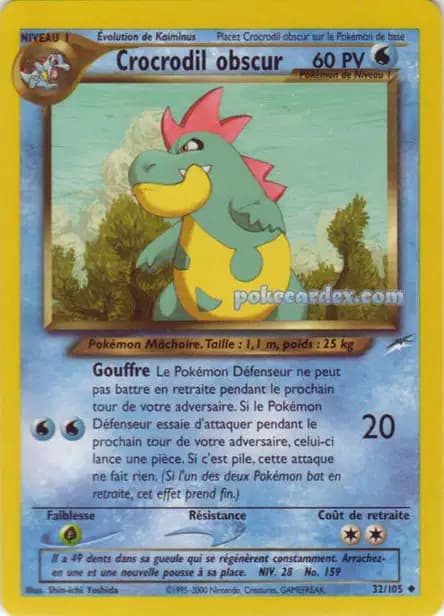 Croconaw — Neo Destiny