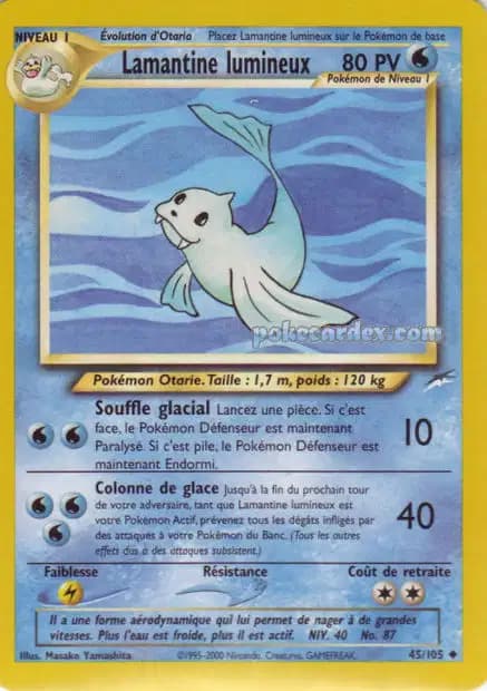 Dewgong — Neo Destiny