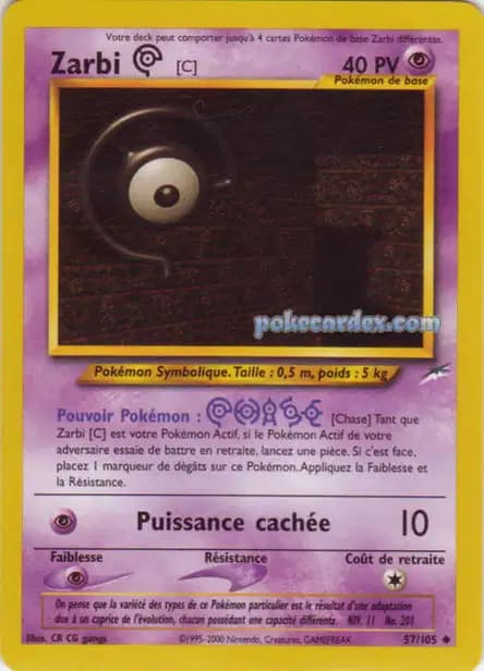 Unown — Neo Destiny