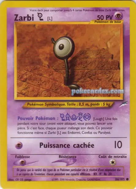 Unown — Neo Destiny