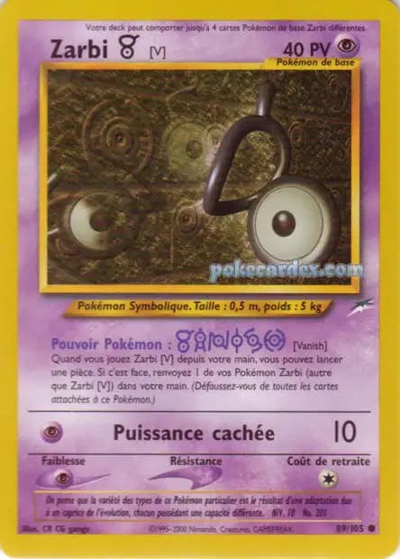 Unown — Neo Destiny