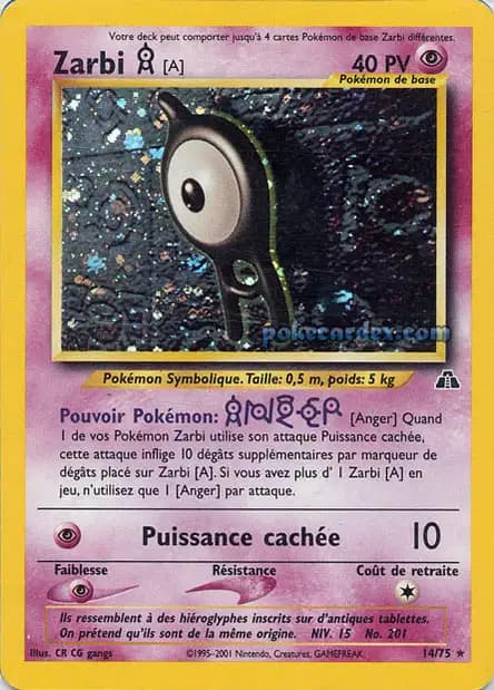 Unown — Neo Discovery