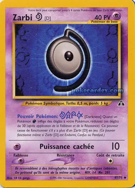 Unown — Neo Discovery