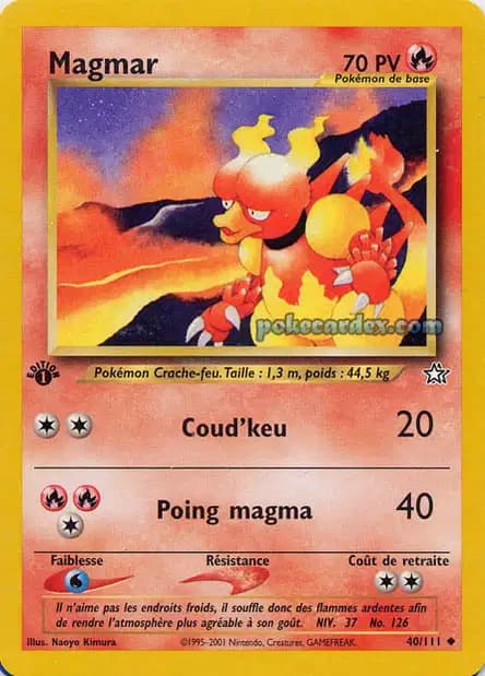 Magmar — Neo Genesis