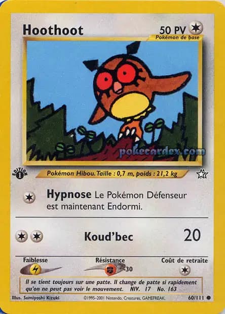 Hoothoot — Neo Genesis