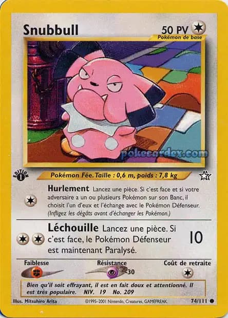 Snubbull — Neo Genesis