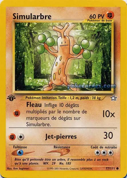 Sudowoodo — Neo Genesis