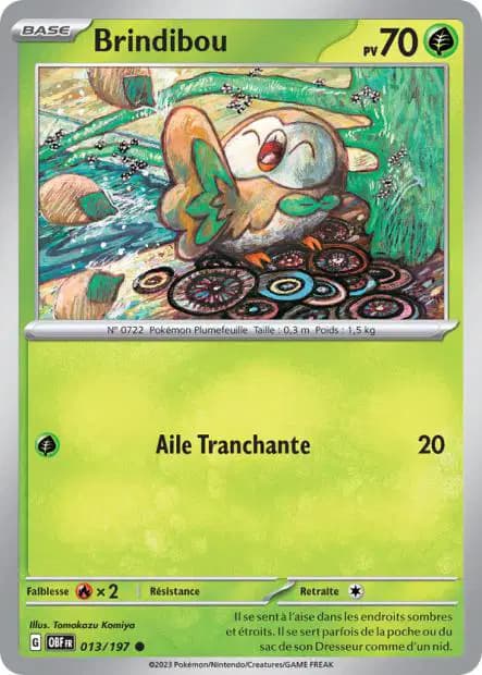 Rowlet — Obsidian Flames