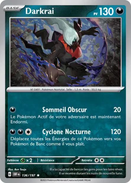 Darkrai — Obsidian Flames