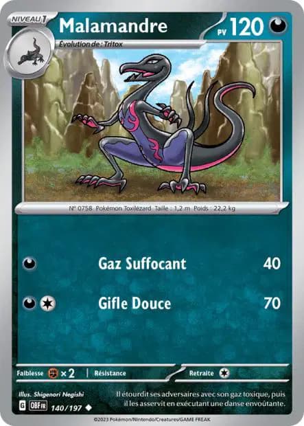 Salazzle — Obsidian Flames
