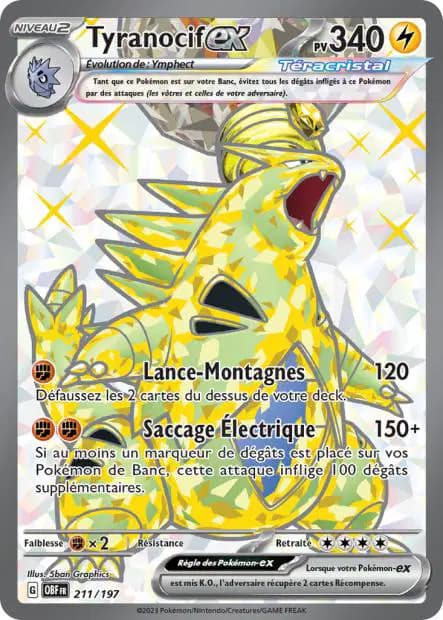 Tyranitar — Obsidian Flames