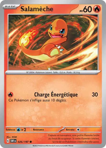 Charmander — Obsidian Flames