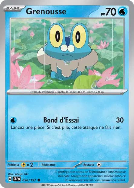 Froakie — Obsidian Flames