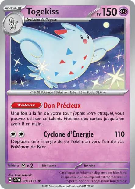 Togekiss — Obsidian Flames