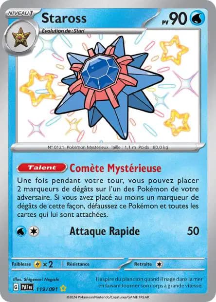 Starmie — Paldean Fates