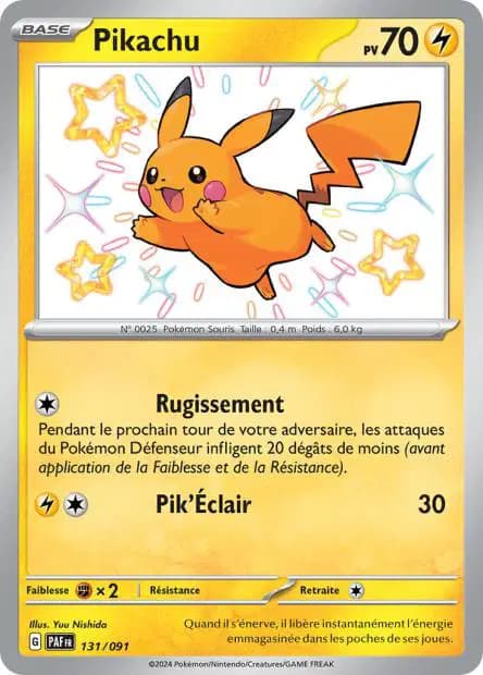 Pikachu — Paldean Fates
