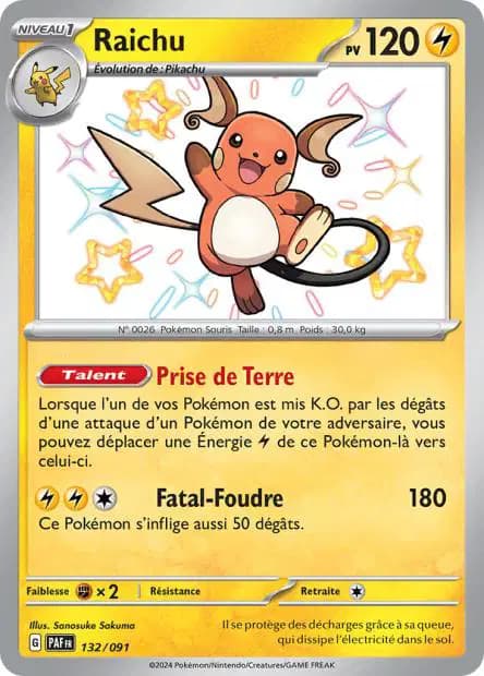 Raichu — Paldean Fates